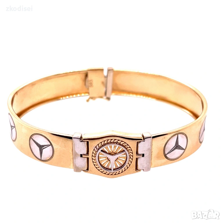 Златна мъжка гривна 17,05гр. 14кр. проба:585 модел:36402-3, снимка 1