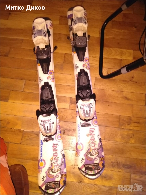 детски карвинг ски от Nordica 80см маркови, снимка 1