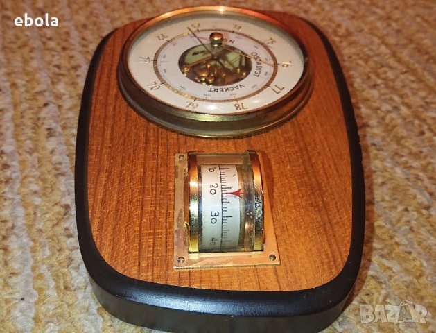 Барометър и термометър , снимка 8 - Антикварни и старинни предмети - 35871062