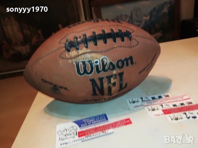 WILSON РЪГБИ ТОПКА ЗА КОЛЕКЦИЯ 0905231534, снимка 10 - Антикварни и старинни предмети - 40641543