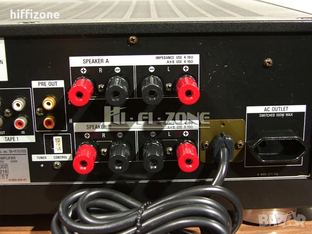 Усилвател   Sony ta-f707es /1 , снимка 10 - Ресийвъри, усилватели, смесителни пултове - 53707944