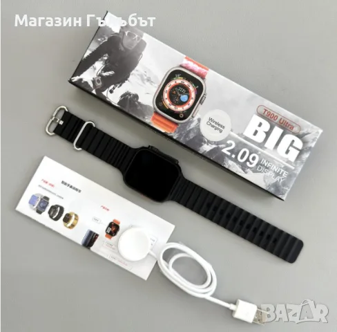 Смарт часовник smart watch T900 Ultra, снимка 6 - Смарт часовници - 56144850