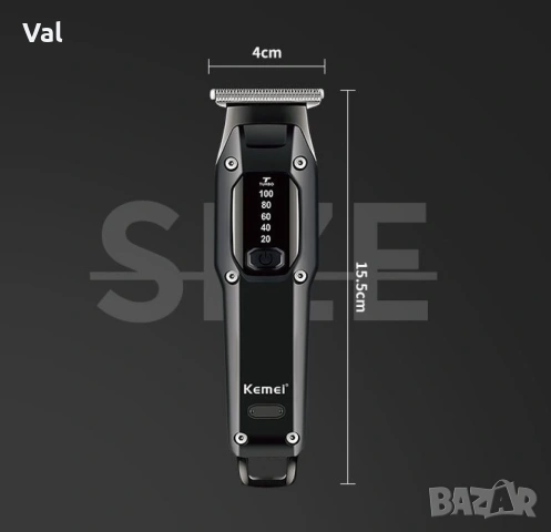 Машинка за подстригване Kemei , снимка 2 - Машинки за подстригване - 53761283