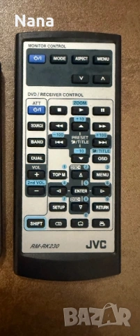 Дистанционни Кар аудио SONY, JVC, CLARION Цена 20лв, снимка 4 - Радиокасетофони, транзистори - 53142013