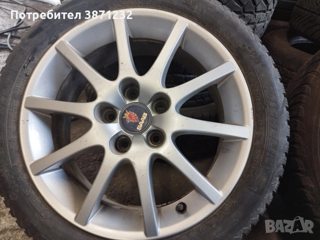 Алуминиеви джанти Saab 5x110, 16", снимка 3 - Гуми и джанти - 53354415