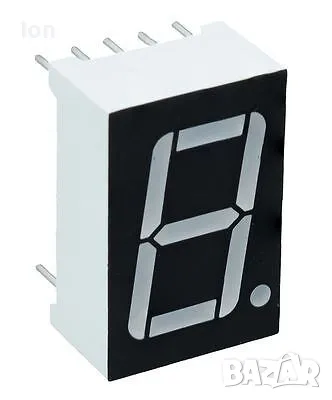 7-сегментен, зелен 570nm, светодиоден (LED) дисплей с общ анод (CA), снимка 2 - Друга електроника - 49058595
