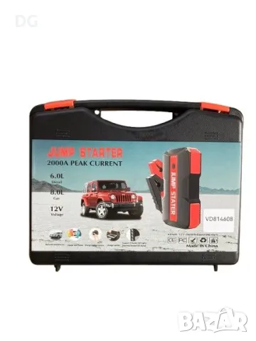 Jump starter 12V,18000mAh, 2000, стартер / стартерно устройство, снимка 2 - Аксесоари и консумативи - 48718338