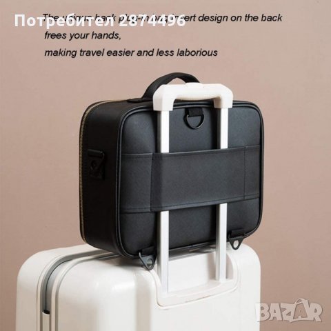 2829 Практично куфарче за съхранение на гримове и козметика, снимка 16 - Подаръци за жени - 35795496