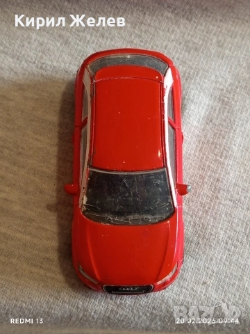 Метална количка Audi A1 Made in China за КОЛЕКЦИЯ ДЕКОРАЦИЯ 31149, снимка 4 - Колекции - 53557441