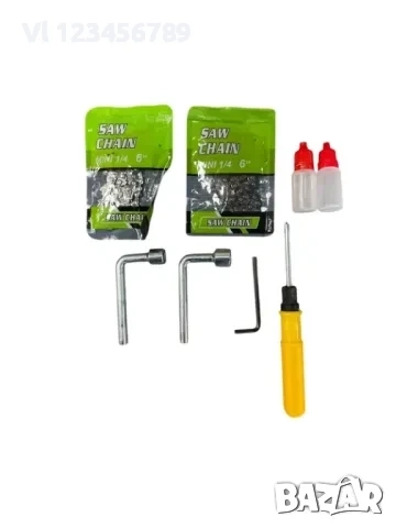 Акумулаторен Тример/ храсторез+Резачка 15 см.+лозарска ножица KraftRoyal. 36V/8Ah., снимка 6 - Градинска техника - 52123670