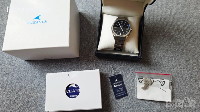 Casio Oceanus T200, топ състояние, пълен комплект , снимка 2 - Мъжки - 52340117