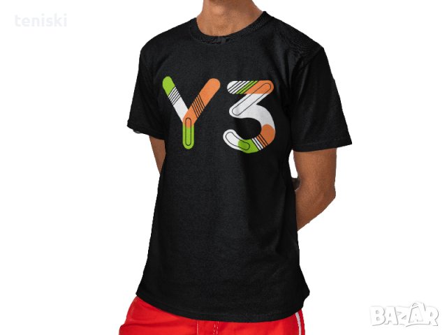 Тениски Y-3 Йоджи Ямамото Adidas Принт 8 модела, снимка 1 - Тениски - 42521602