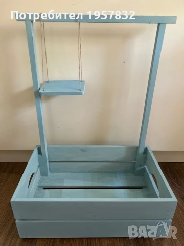 Бебешка щайга/ гардеробче за кръщене, изписване , подаръци от дърво, снимка 18 - Други - 48968246