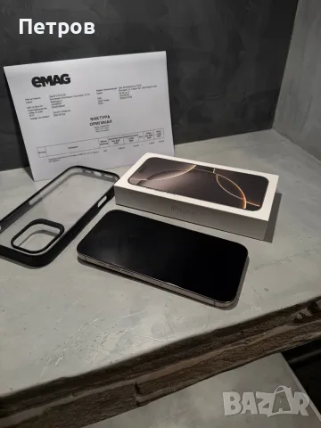 КАТО ЧИСТО НОВ Iphone 16 Pro Max 512 GB + Гаранция, снимка 5 - Apple iPhone - 56342191