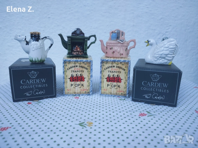 Колекционерски чайници- орнаменти Paul Cardew, снимка 4 - Колекции - 52798508