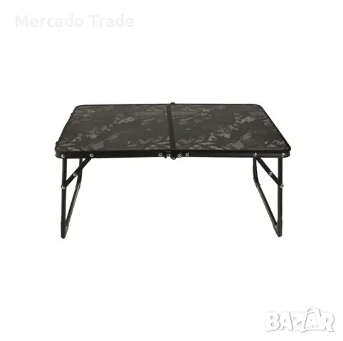 Алуминиева сгъваема маса Mercado Trade, Черна, снимка 3 - Маси - 50437765