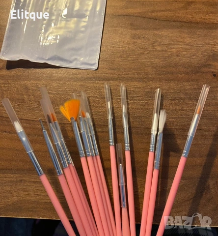 Комплект от 15 броя четки за маникюр и педикюр ZJY53, снимка 7 - Продукти за маникюр - 53396759