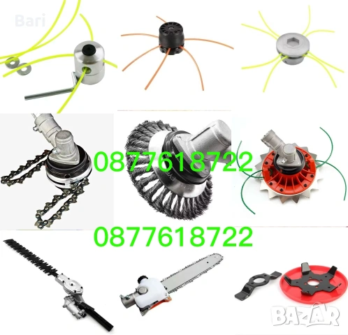 Резервни части за бензинови тримери,коси,храсторези, снимка 3 - Градинска техника - 53336199