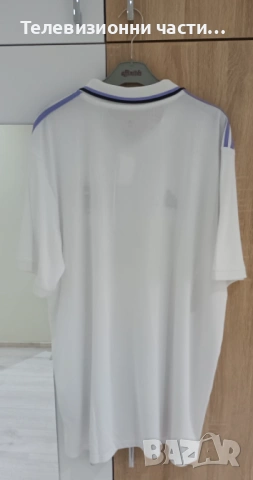 Чисто нова оригинална тениска Реал Мадрид домакински екип сезон 2022/2023 Adidas HF0291 2XL, снимка 2 - Спортни дрехи, екипи - 53221111