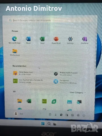 Acer Aspire 5 i5 1240p RTX 2050 4GB 16GB RAM 256 SSD, снимка 7 - Лаптопи за дома - 56195745