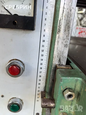 Щрайхмус на 630 мм с 4 ножа, 2 скорости с авт качване и сваляне на плота, 5.5 кв вис 250 мм, снимка 5 - Други машини и части - 50125307