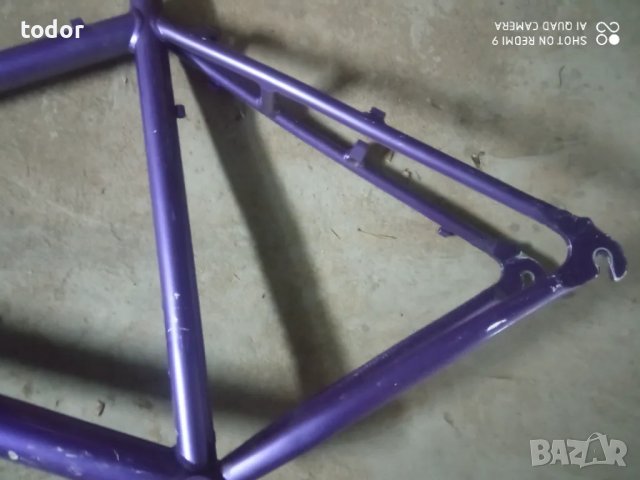 рамка алуминиева с вилка и лапа, снимка 2 - Части за велосипеди - 50140610