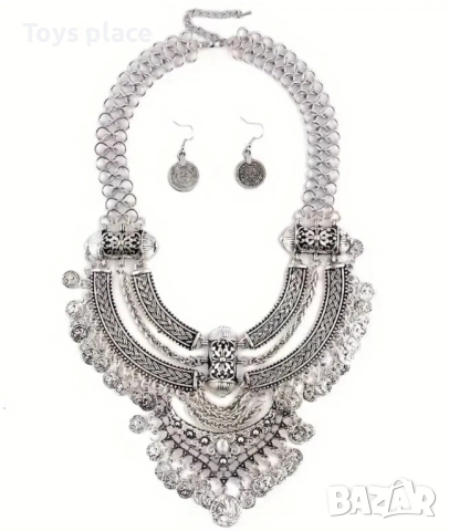 Различни модели етно колиета, прочелник, пендари, накит за народна носия , снимка 10 - Колиета, медальони, синджири - 51917696