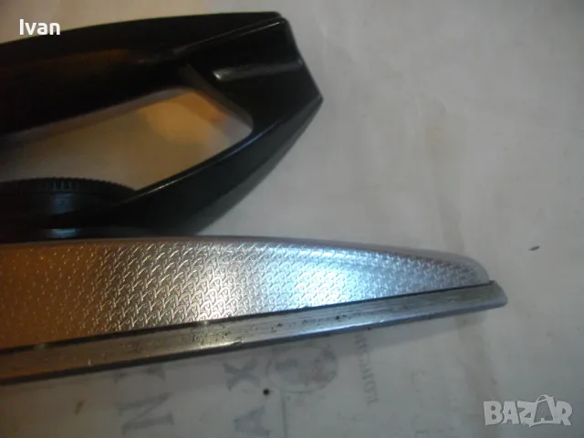 Руска СССР 1987г. Соц ЕЛЕКТРИЧЕСКА ЮТИЯ 1000 ВАТА модел УТ, произвеждан за България НРБ ОЛЕКОТЕНА, снимка 10 - Ютии - 48396415