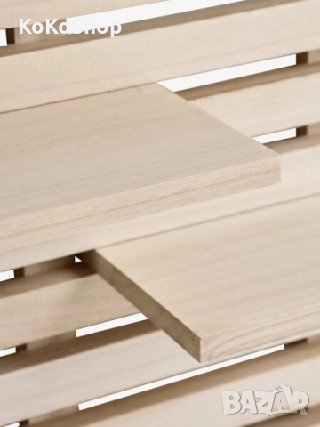 Етажерка-60х80х17 см./стенна етажерка/стенен рафт, снимка 4 - Етажерки - 51945631