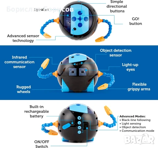 Робот за обучение на деца, снимка 4 - Друга електроника - 50874459