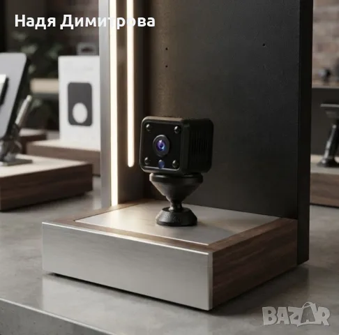 Мини безжична Wi-Fi IP камера X6 Full HD 1080P с нощно виждане и детектор за движение