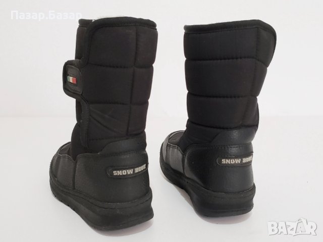 SNOW BOOT Детски Зимни Ботуши Ватирани За Сняг Велкро 31-32 19.5см, снимка 5 - Детски боти и ботуши - 42649881