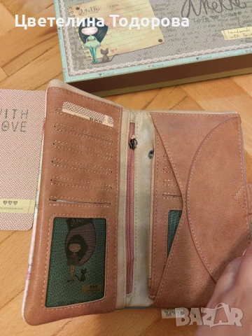 нов дамски портфейл Anekke mediterranean, снимка 3 - Портфейли, портмонета - 51122162