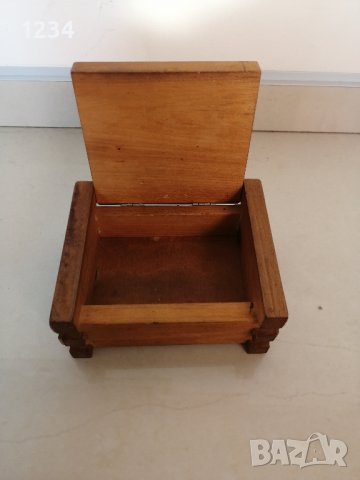 Дървена кутия 15 х 12 см. h 7 см. , снимка 4 - Други стоки за дома - 41840013