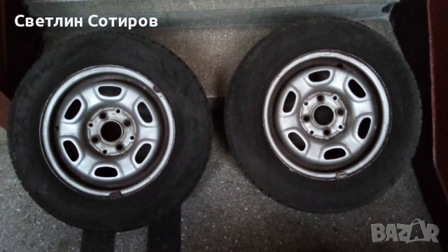 VW Golf2. Гуми с джанти-175/70R13