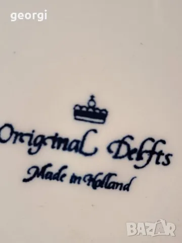 декоративна порцеланова чиния Delft   22/1, снимка 6 - Декорация за дома - 49203341