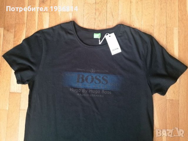 Мъжка тениска на BOSS, нова, с етикет, снимка 2 - Тениски - 41345671