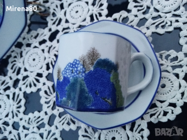 Винтидж сервиз в азиатски стил - 22 части !, снимка 12 - Сервизи - 52515008