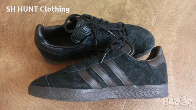 Adidas GAZELE Real Leather Shoes Размер EUR 41 1/3 UK 7 1/2 обувки естествена кожа 125-14-S, снимка 9 - Маратонки - 53039648