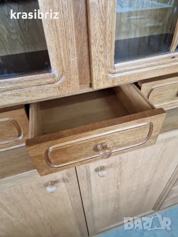 Масивна Витрина за Окачване с чекмеджета-внос от Германия!, снимка 5 - Секции и витрини - 48965034