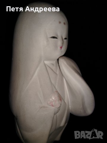 Японска порцеланова кукла, снимка 2 - Статуетки - 38777797