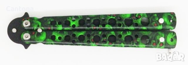 Нож Пеперуда - тренировъчна пеперуда  N640 - training butterfly , снимка 2 - Ножове - 42456896