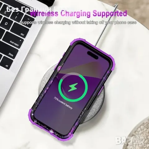 Нов Удароустойчив калъф за iPhone 16 Pro Max защита на екран и камера, снимка 7 - Калъфи, кейсове - 48020730