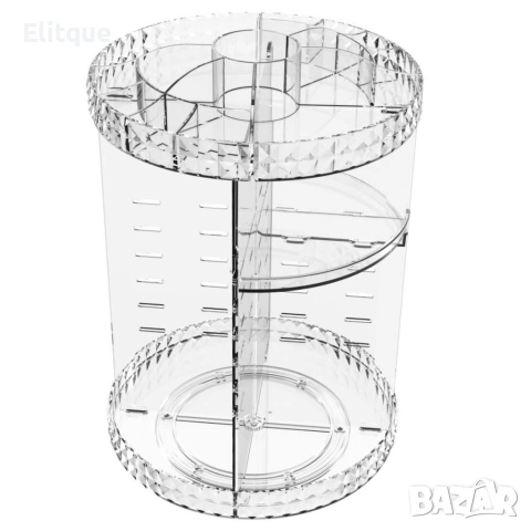 Въртящ се органайзер за козметика GW-288 – 360°, снимка 6 - Други стоки за дома - 53408409