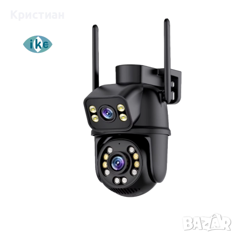 iCSee Камера за сигурност WiFi – Домашна IP камера – Видео наблюдение, снимка 6 - IP камери - 52413186