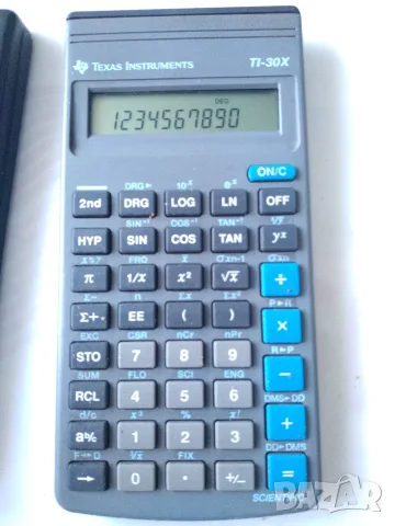Ретро, научен калкулатор Texas Instruments TI-30X
