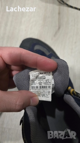 Мъжки водоустойчиви туристически обувки Arpenaz 100 Mid, сини , снимка 4 - Мъжки боти - 52351875