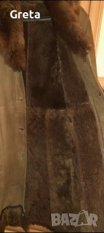 Топъл кожух естествена кожа , снимка 3 - Палта, манта - 52395056
