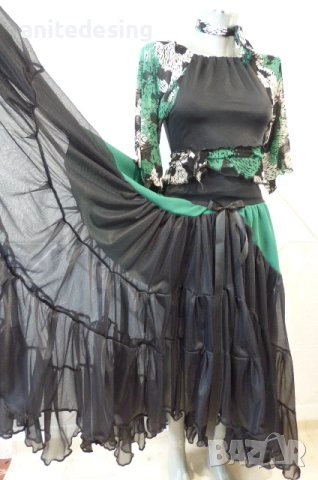 Детски костюм за ромски танци, снимка 3 - Детски рокли и поли - 51218006