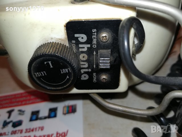 phonia-japan stereo headphones 1702222000, снимка 7 - Слушалки и портативни колонки - 35826967